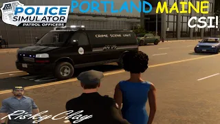 Portland Maine CSI VAN-Police Simulator Patrol officer S4 Ep#15. 3-Arrest lots of tickets, what for?