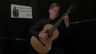 European Bach Guitar Award 2022 - second round Urbaan Reiter