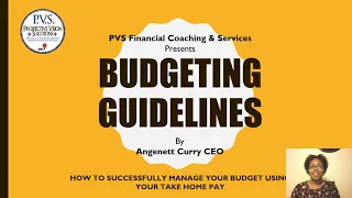 Budgeting Guidelines - How To Create A Budget That Works #budget #financialliteracy #finances #money