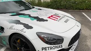Mercedes-Benz AMG GTR Tribute to Lewis Hamilton F1 World Champion