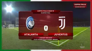Tim Cup 2018-19, QF, Atalanta - Juventus