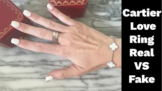 Cartier Love Ring Real VS Fake ❌ || Learn How To Spot The Differences