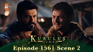 Kurulus Osman Urdu | Season 5 Episode 156 Scene 2 | Alaeddin Sahab ki khushi!