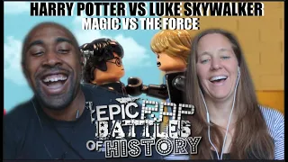 Harry vs Luke Skywalker. Epic Rap Battle Of History REACTION