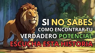 EL LEON QUE ENSEÑO A ENCONTRAR TU VERDADERO YO ➤ CUENTO BUDISTA DEL LEON COBARDE