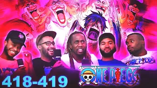 One Piece Ep 418/419 Reaction