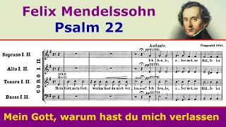 Mendelssohn - Mein Gott, warum (Psalm 22)