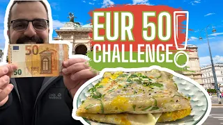 VIENNA € 50 FOOD CHALLENGE!! More than just SCHNITZEL