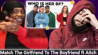 REACTING TO BETA SQUAD MATCH THE GIRLFRIEND TO THE BOYFRIEND FT AITCH