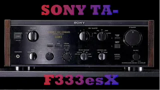 Sony TA-F333esX. video review with disassembly, видеообзор с разборкой аппарата и прослушиванием.