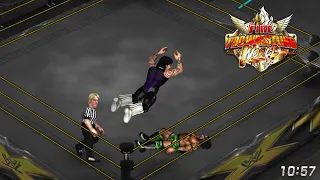 Fire Pro Wrestling World - Dominik Mysterio vs. Trick Williams