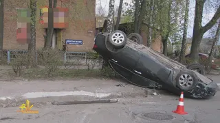 ДТП у Бердичеві: на вул. Вітківського перекинувся автомобіль