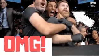 Jorge Masvidal corner reacts to brutal 5 sec ko of Ben Askren!