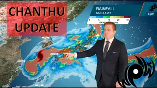 Severe Tropical Storm Chanthu Outlook, more rain in Japan this week Update