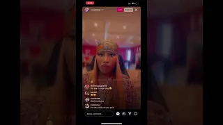 Nicki Minaj Instagram Live “Stop Asking About The Documentary”