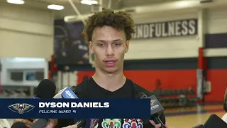 Dyson Daniels | Pelicans End of Season Media Availability 4/30/2024