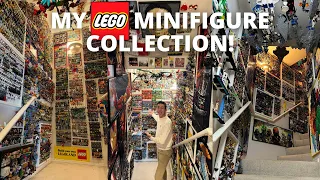 Over 10,000 LEGO Minifigures on Display: Full Collection Tour and Reorganization!