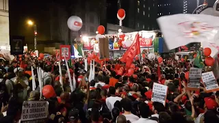 Ole, ole, ole, ola, Lula Lula; o grito dos trabalhadores