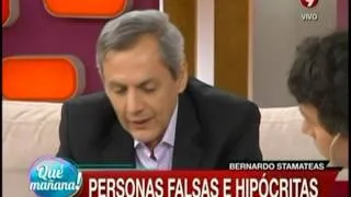 Conversamos junto a Bernardo Stamateas sobre personas falsas e hipócritas