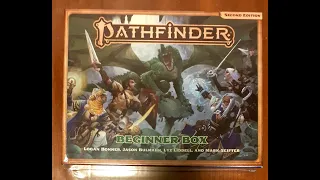 Pathfinder 2nd Edition Beginner Box Unboxing and Review