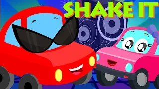 Shake It Song | Little Red Car | Cartoons For Kids