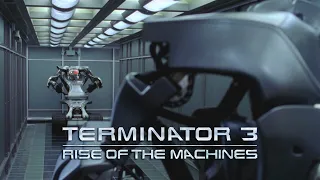 Terminator 3 La Rebelión de las Máquinas - T-850 vs T1 (Español Latino)