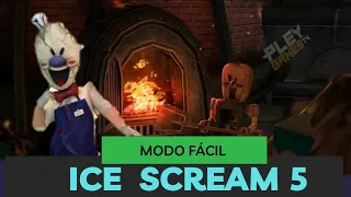 Ice scream 5: Como zerar no Modo fácil | Tutorial passo a passo