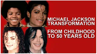 Michael Jackson Transformation - From 10 To 50 Years Old