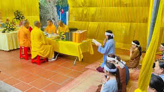 Cúng Dường Trai Tăng Lễ Tuần Chung Thất 49 ngày Phật tử Diệu Hoa - Bùi Thị Cúc