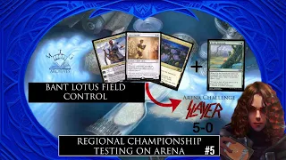 BANT LOTUS FIELD CONTROL-( EXPLORER/PIONEER) REGIONAL TESTING ON ARENA #5