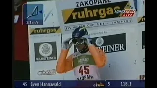 Ski Jumping World Cup Zakopane K116 1998/1999