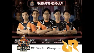 Burmese Ghouls Vs RRQ Hoshi - M2 World Championship