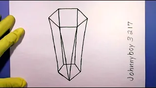how to draw the Impossible SCUTOID: did scientists discover a new shape? Prismatoid found in humans