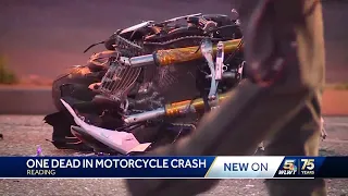 30-year-old man dies after motorcycle crash in Reading