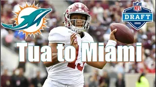 FF Hustle NFL Draft Instant Reaction - Tua Tagovailoa - Miami Dolphins #NFL #NFLDraft #NFLDraft2020