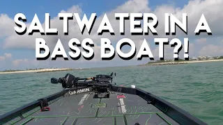 I Took My Aluminum Bass Boat TO THE OCEAN!