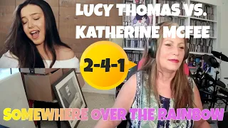 Who Did it Better? SOMEWHERE OVER THE RAINBOW Lucy Thomas or Katherine Mcphee?  REACTION DIARIES