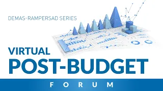 Demas Rampersad Series - Post Budget Forum 2020