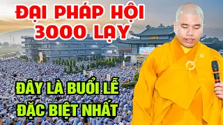 PHÁP HỘI 3000 LẠY ĐẦU TIÊN TẠI ĐẠO TRÀNG NIỆM PHẬT 03-ĐAI TÒNG LÂM 19.09.QUÝ MÃO