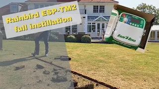 Rainbird ESP-TM2 full installation