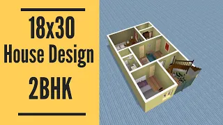 18X30 House Plan Design || 18*30 House Design || 18 by 30 Home Plan || 50 Gaj Makan ka Naksha