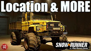 SnowRunner: NEW CAMPAIGN MAP!! TUZ WARTHOG LOCATION & MORE!!