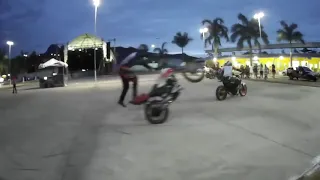 Apresentacao de Moto Acrobacias   Vlll Olimpiada de Pingo D'agua MG   4