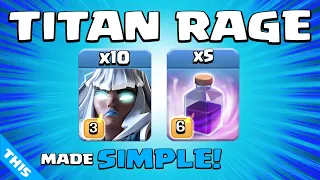 10 x ELECTRO TITANS + 5 x RAGE = UNSTOPPABLE!!! TH15 Attack Strategy | Clash of Clans