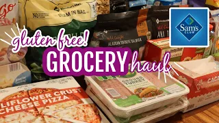 SAM'S CLUB MONTHLY GROCERY HAUL // GLUTEN FREE // OCTOBER 2021