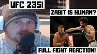 ZABIT MAGOMEDSHARIPOV VS JEREMY STEPHENS - FULL FIGHT REACTION - BREAKDOWN/ANALYSIS - UFC 235