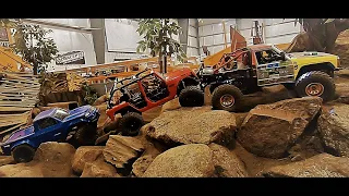 RC Rock Crawl Scale Trail Event / Trx4 Injora Jeep Rubicon & Cherokee Truck / BravoKids Tank Review