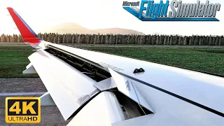 (4K) Microsoft Flight Simulator 2020 *MAXIMUM PERFORMANCE* A320N Cockpit View Landing |