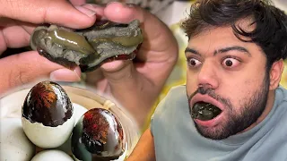 Black Color Ke Eggs Kha Liye 🤮 | Aaj Ke Baad Kabhi Nahi Khaoun Ga 😭