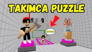 EKİPLE BERABER TEAMWORK PUZZLE😊TUBA ARI🐝ARIGİLLER🐝ROBLOX TEAMWORK PUZZLES